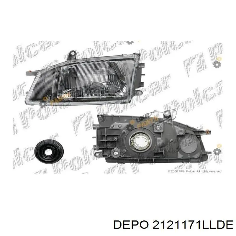 2121171LLDE Depo/Loro/Abakus Luz esquerda