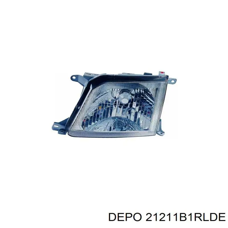 21211B1RLDE Depo/Loro/Abakus Luz direita