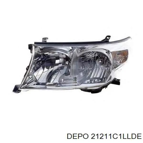 Luz esquerda Depo/Loro/Abakus 21211C1LLDE preço, a partir de 121,96 USD