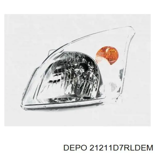 21211D7RLDEM Depo/Loro/Abakus Luz direita