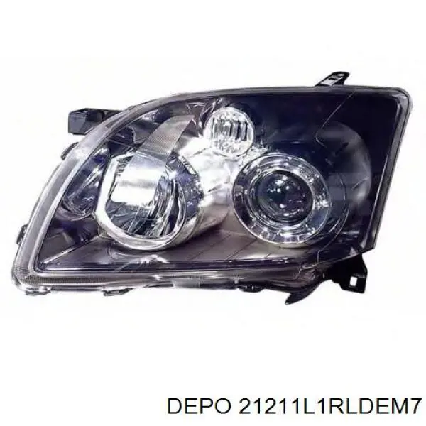 21211L1RLDEM7 Depo/Loro/Abakus Luz direita