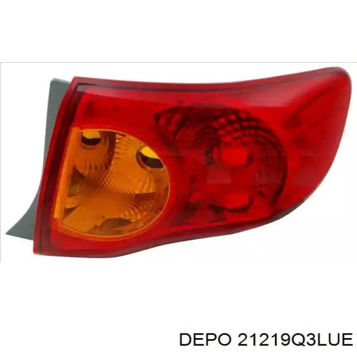 21219Q3LUE Depo/Loro/Abakus Lanterna traseira esquerda externa