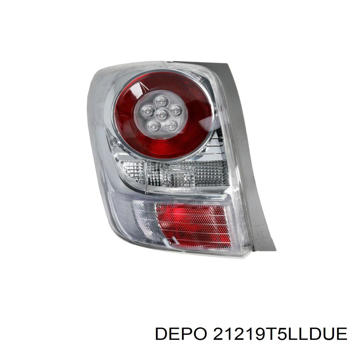 21219T5LLDUE Depo/Loro/Abakus Lanterna traseira esquerda