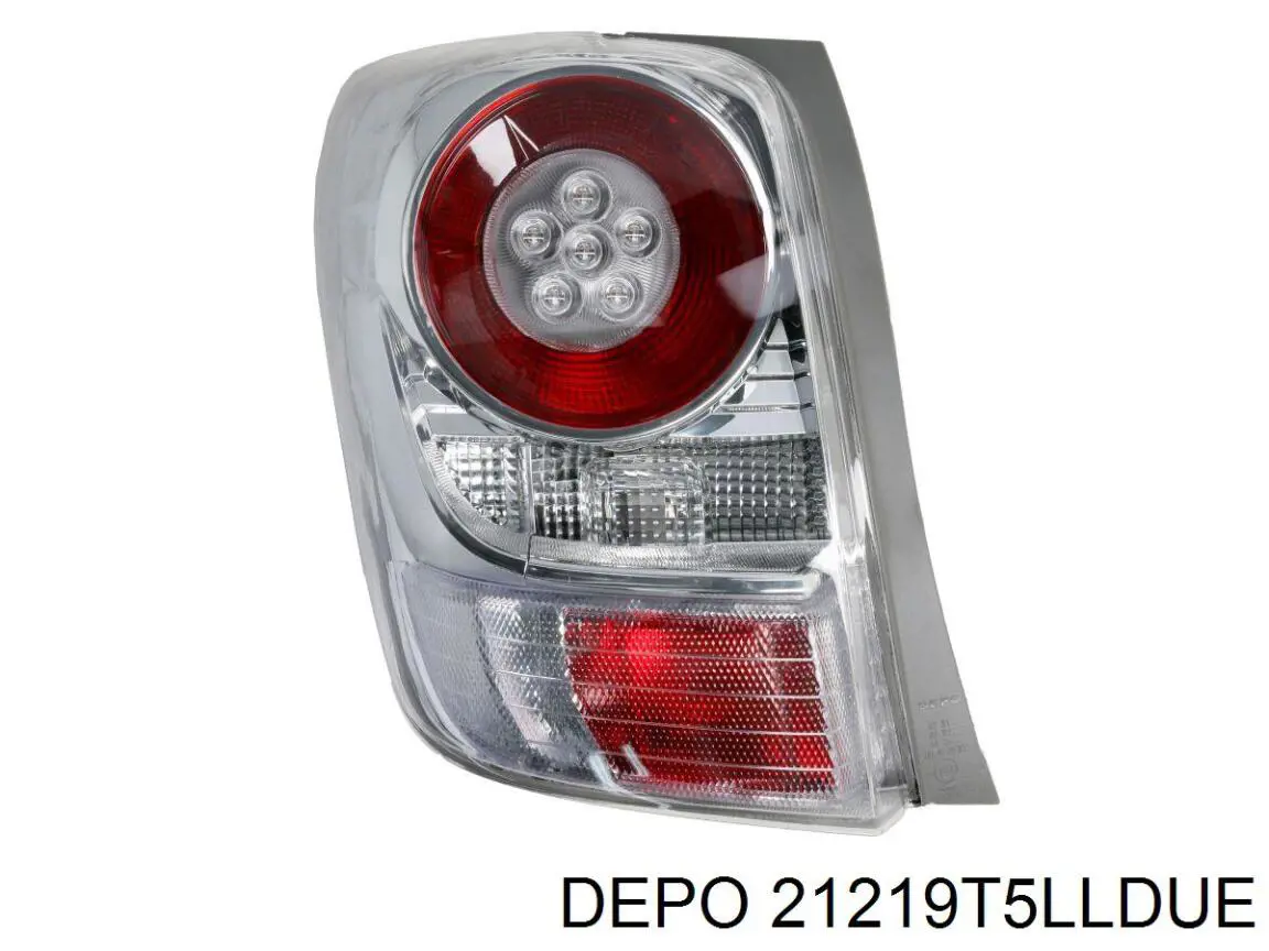 Lanterna traseira esquerda 21219T5LLDUE Depo/Loro/Abakus
