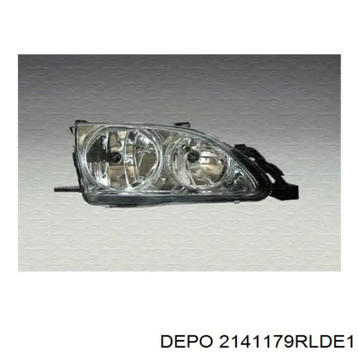 Luz direita para Mitsubishi Outlander I CU