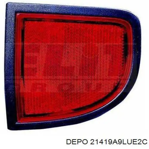 Lanterna traseira esquerda externa Depo/Loro/Abakus 21419A9LUE2C preço, a partir de 97,08 USD