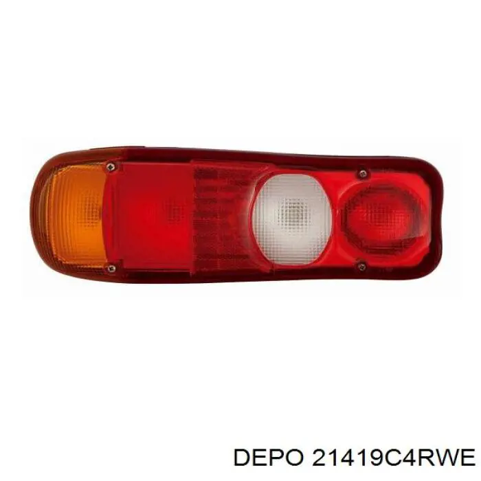 Lanterna traseira direita para Mitsubishi Canter VI FE5, FE6