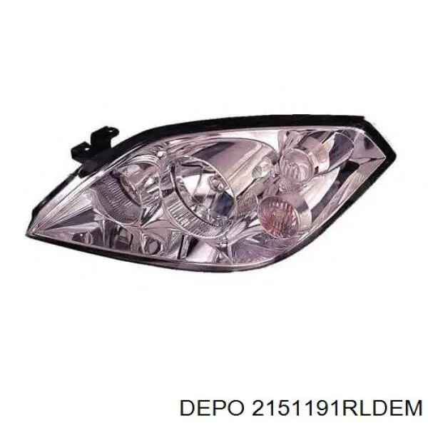 2151191RLDEM Depo/Loro/Abakus Luz direita
