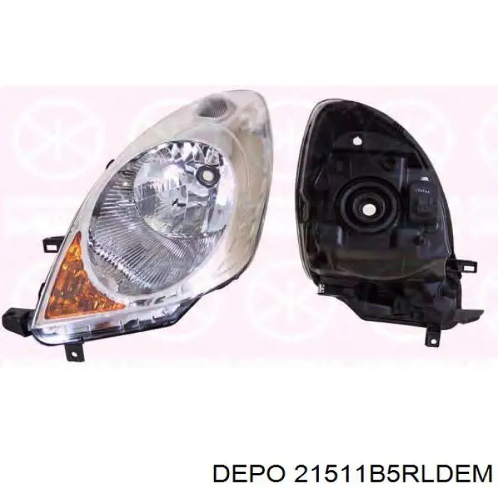 21511B5RLDEM Depo/Loro/Abakus Luz direita