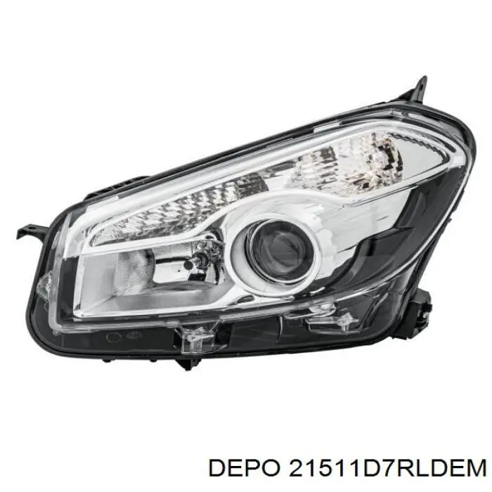 21511D7RLDEM Depo/Loro/Abakus Luz direita
