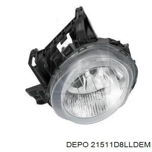 21511D8LLDEM Depo/Loro/Abakus Luz esquerda
