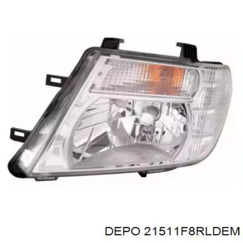 21511F8RLDEM Depo/Loro/Abakus Luz direita