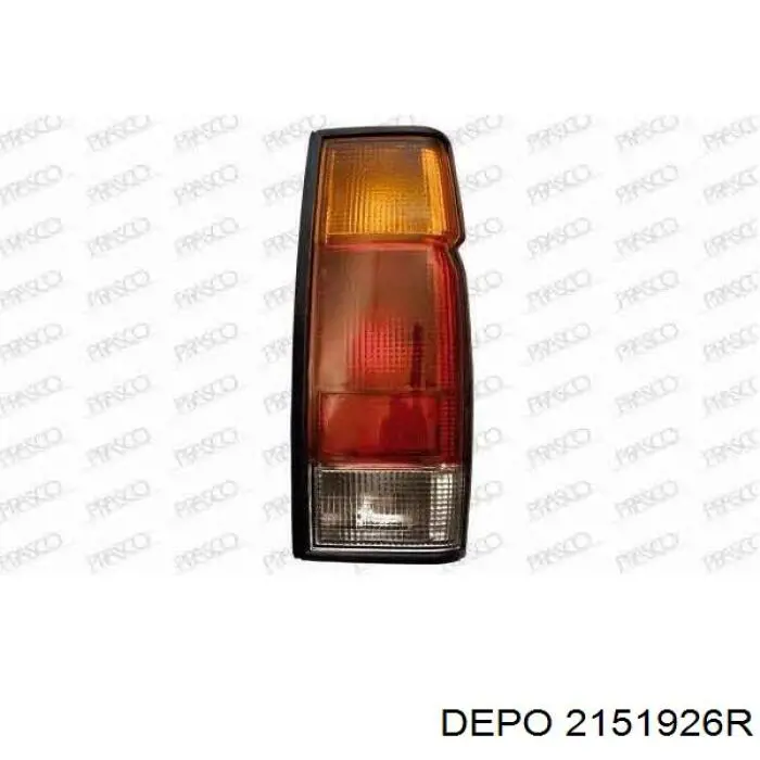 Compre 2151986RA Depo/Loro/Abakus Lanterna traseira direita