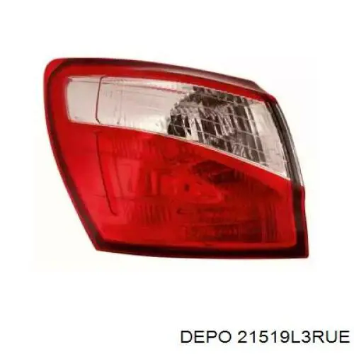 21519L3RUE Depo/Loro/Abakus Lanterna traseira direita externa