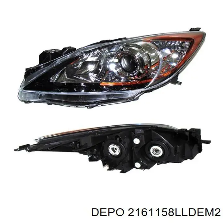 2161158LLDEM2 Depo/Loro/Abakus Luz esquerda