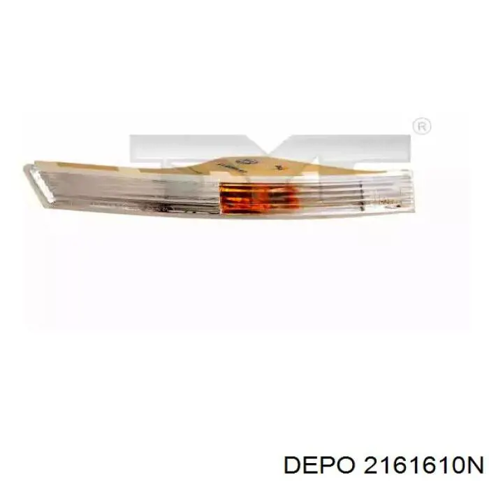 Luz intermitente no pára-lama esquerdo 2161610N Depo/Loro/Abakus