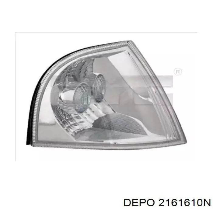 2161610N Depo/Loro/Abakus Luz intermitente no pára-lama esquerdo