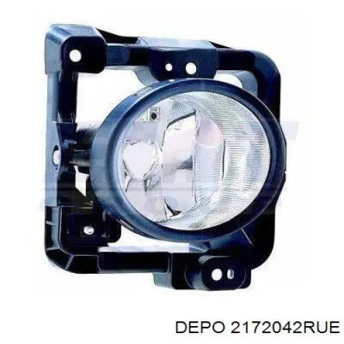 2172042RUE Depo/Loro/Abakus Luzes de nevoeiro direitas