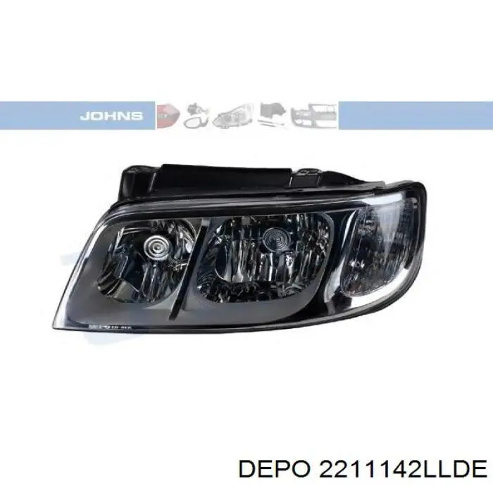 Luz esquerda 9210117600 Hyundai/Kia