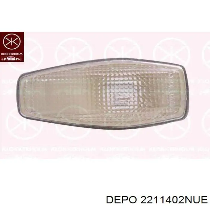 2211402NUE Depo/Loro/Abakus Luz intermitente no pára-lama