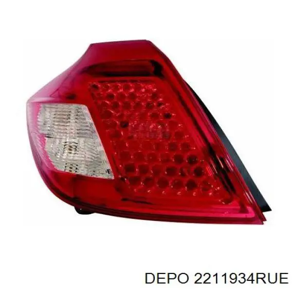 Compre 2211934RUE Depo/Loro/Abakus Lanterna traseira direita