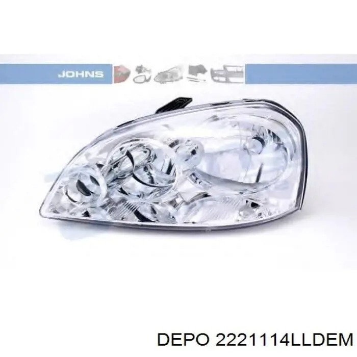 2221114LLDEM Depo/Loro/Abakus Luz esquerda