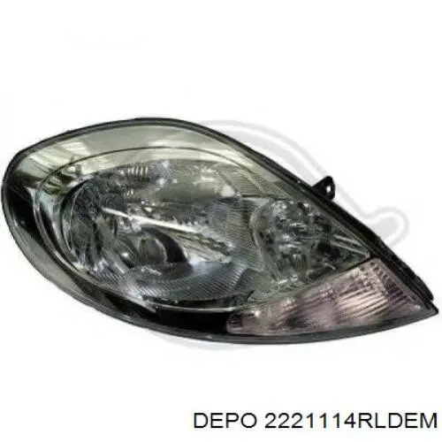 Compre 2221114RLDEM Depo/Loro/Abakus Luz direita