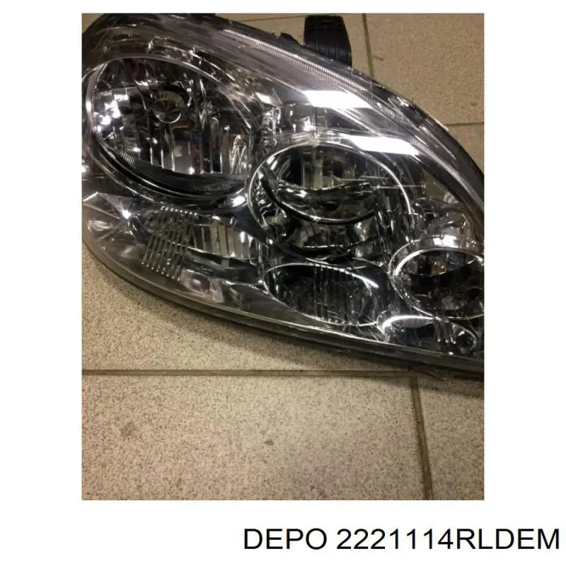 Luz direita 2221114RLDEM Depo/Loro/Abakus