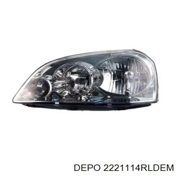 2221114RLDEM Depo/Loro/Abakus Luz direita