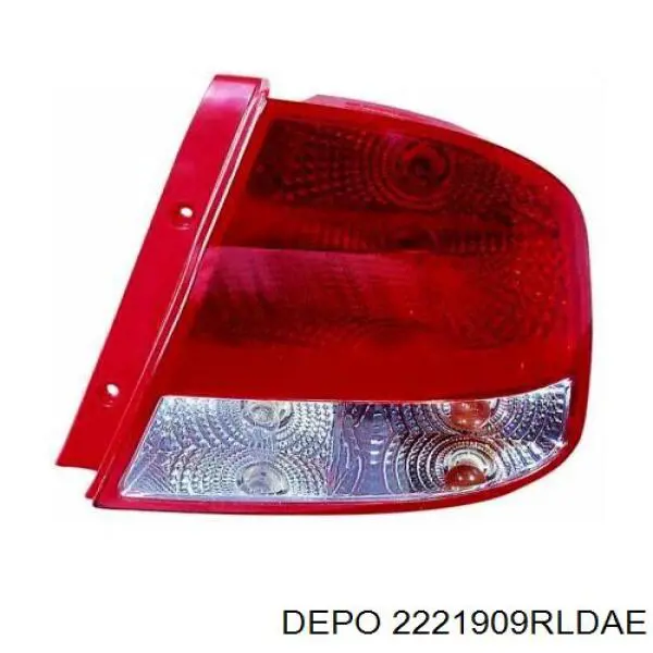 Compre 96540319 General Motors Lanterna traseira direita