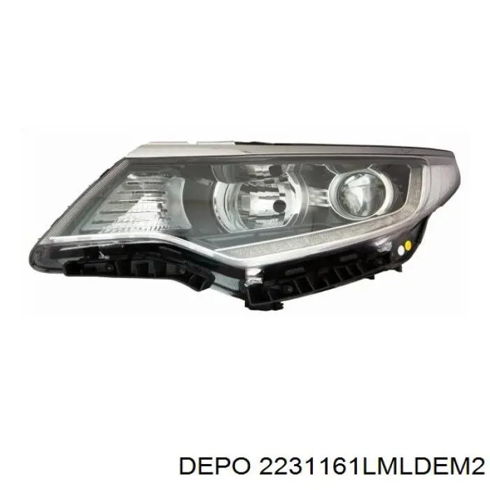 Luz esquerda para KIA Optima IV JF