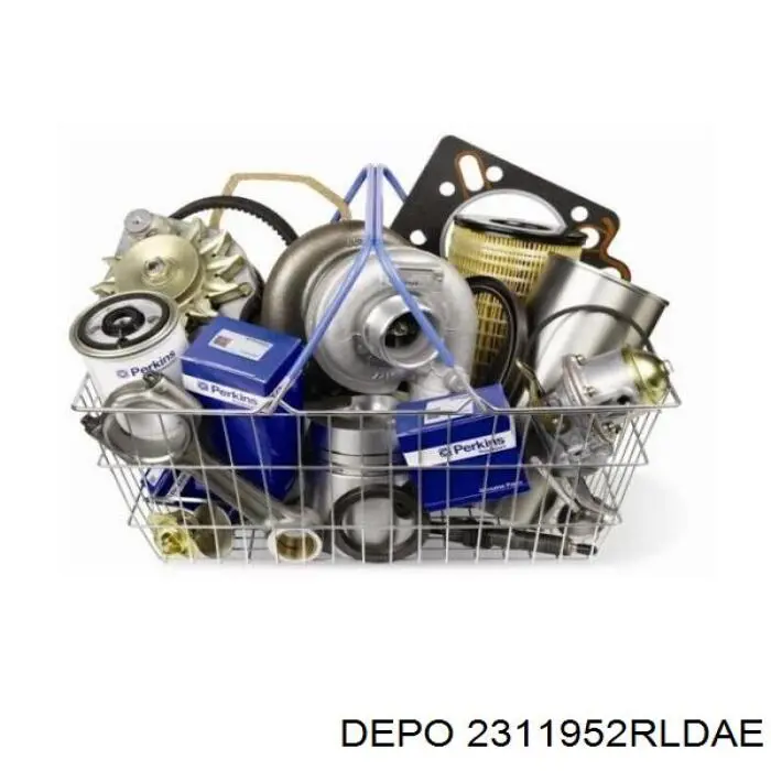 Lanterna traseira direita Depo/Loro/Abakus 2311952RLDAE preço, a partir de 126,42 USD