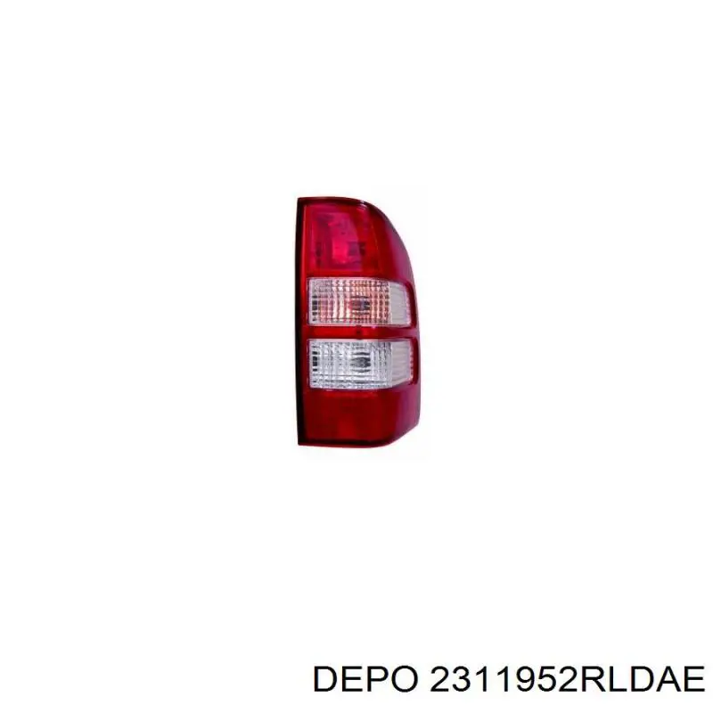 2311952RLDAE Depo/Loro/Abakus Lanterna traseira direita
