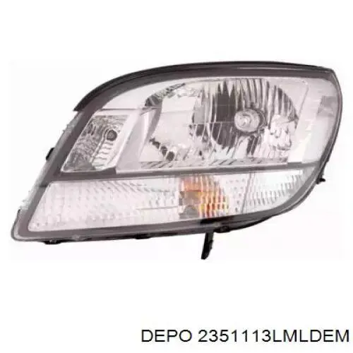 2351113LMLDEM Depo/Loro/Abakus Luz esquerda