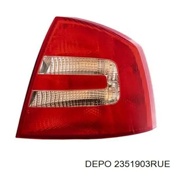 2351903RUE Depo/Loro/Abakus Lanterna traseira direita