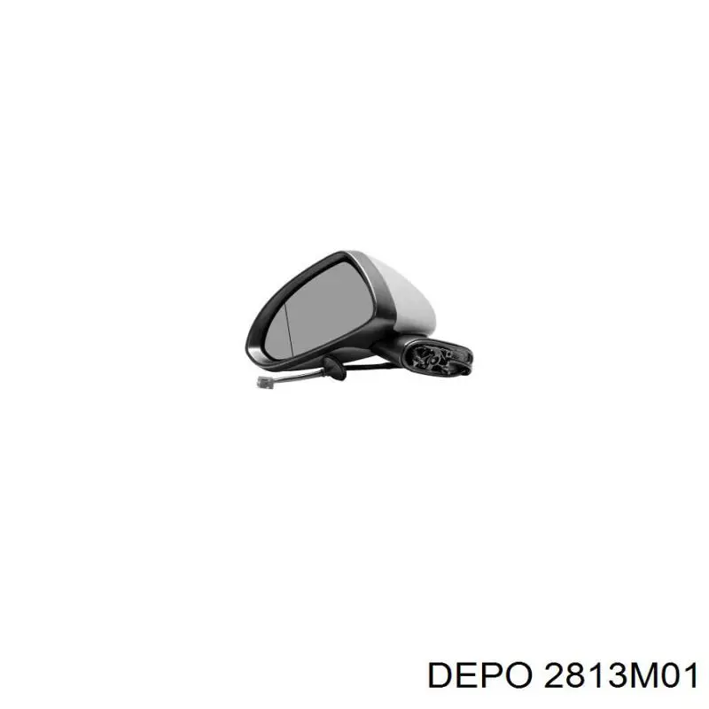 Espelho de retrovisão esquerdo Depo/Loro/Abakus 2813M01 preço, a partir de 80,15 USD