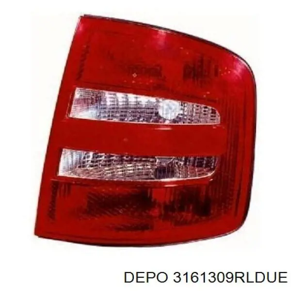 Lanterna traseira direita interna B45C513F0 Mazda