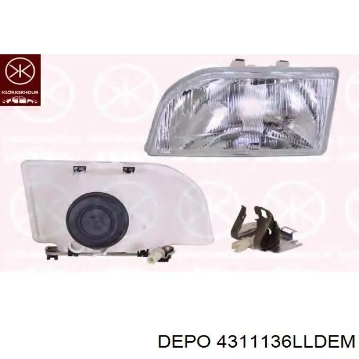 Luz esquerda Depo/Loro/Abakus 4311136LLDEM preço, a partir de 71,06 USD