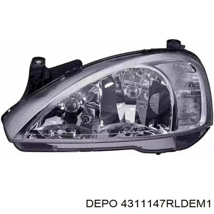 4311147RLDEM1 Depo/Loro/Abakus Luz direita