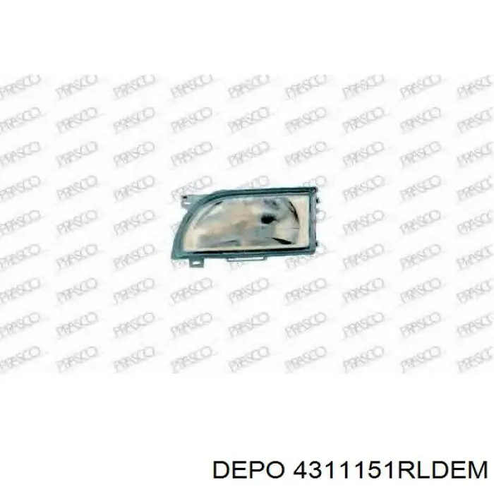 4311151RLDEM Depo/Loro/Abakus Luz direita