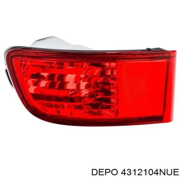 Lanterna da luz de fundo de matrícula traseira Depo/Loro/Abakus 4312104NUE preço, a partir de 23,85 USD