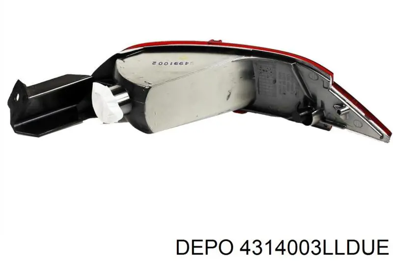Lanterna de nevoeiro traseira esquerda Depo/Loro/Abakus 4314003LLDUE preço, a partir de 27,74 USD