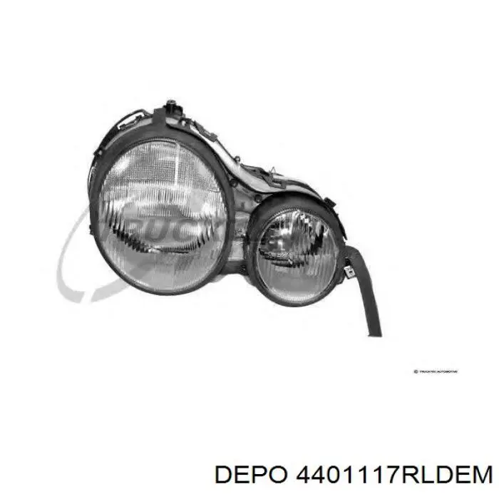 Luz direita 4401117RLDEM Depo/Loro/Abakus
