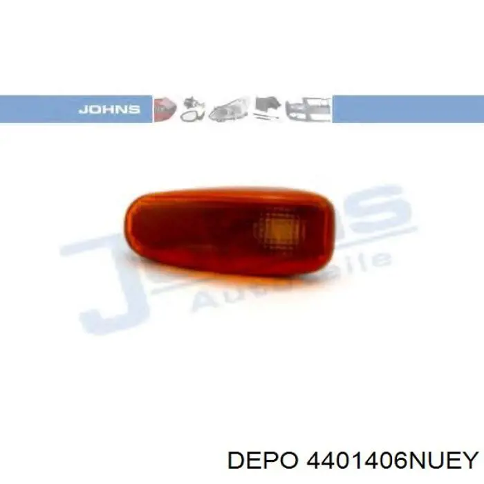 Luz intermitente no pára-lama 4401406NUEY Depo/Loro/Abakus