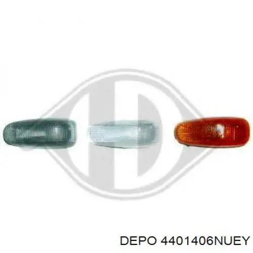 4401406NUEY Depo/Loro/Abakus Luz intermitente no pára-lama
