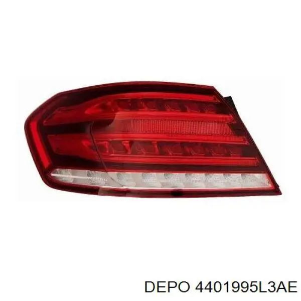 2129060703 Mercedes Lanterna traseira esquerda externa