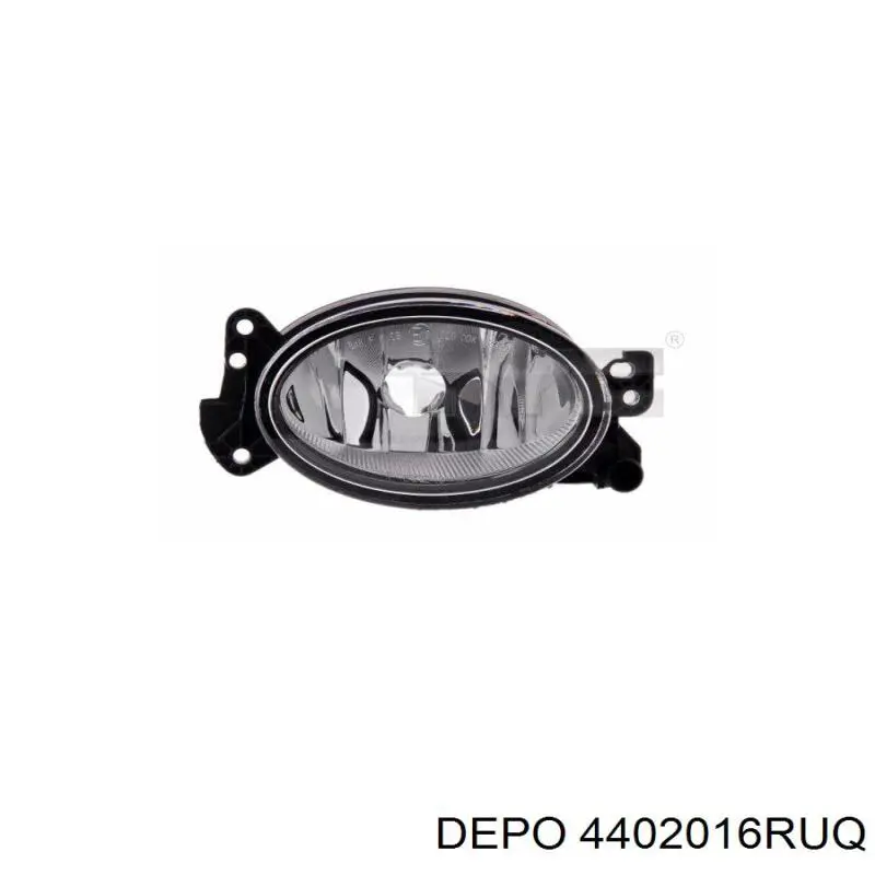 4402016RUQ Depo/Loro/Abakus Luzes de nevoeiro direitas