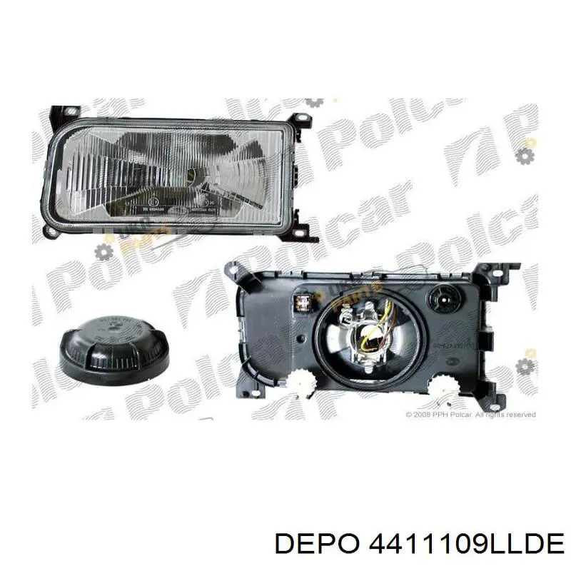 4411109LLDE Depo/Loro/Abakus Luz esquerda