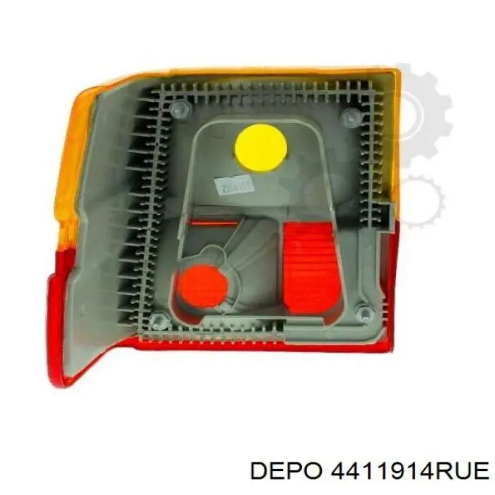4411914RUE Depo/Loro/Abakus Lanterna traseira direita externa