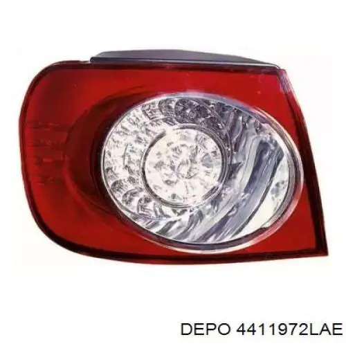 Compre 4411972LAE Depo/Loro/Abakus Lanterna traseira esquerda externa